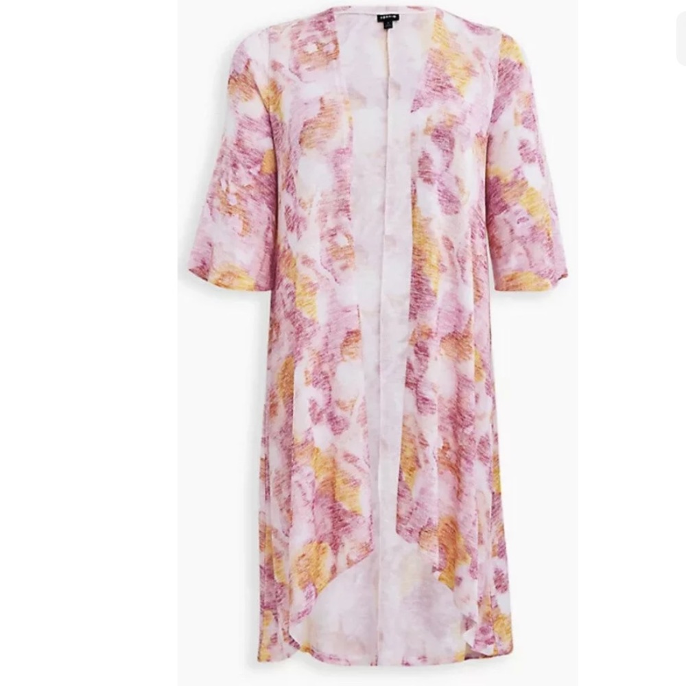 MULTI WATERCOLOR HACCI KIMONO